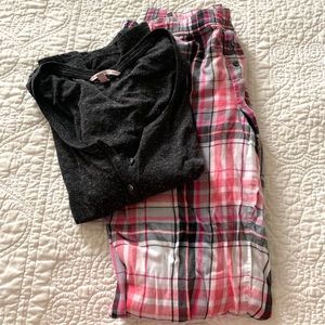 Victoria’s Secret Plaid Pajama Set